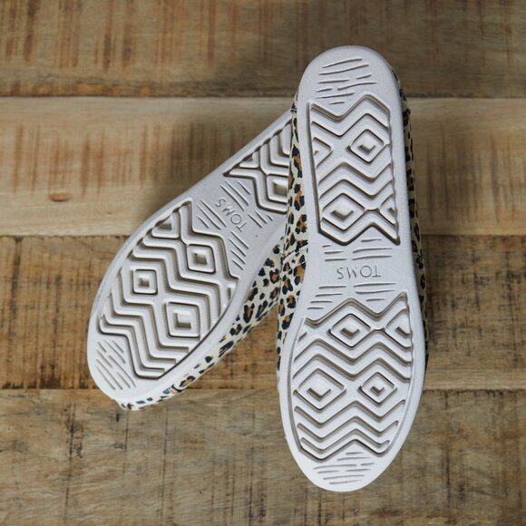 Toms Alpargata Slip-On Shoes | Brown Leopard Print {Size 10} NWOT - Picture 7 of 7